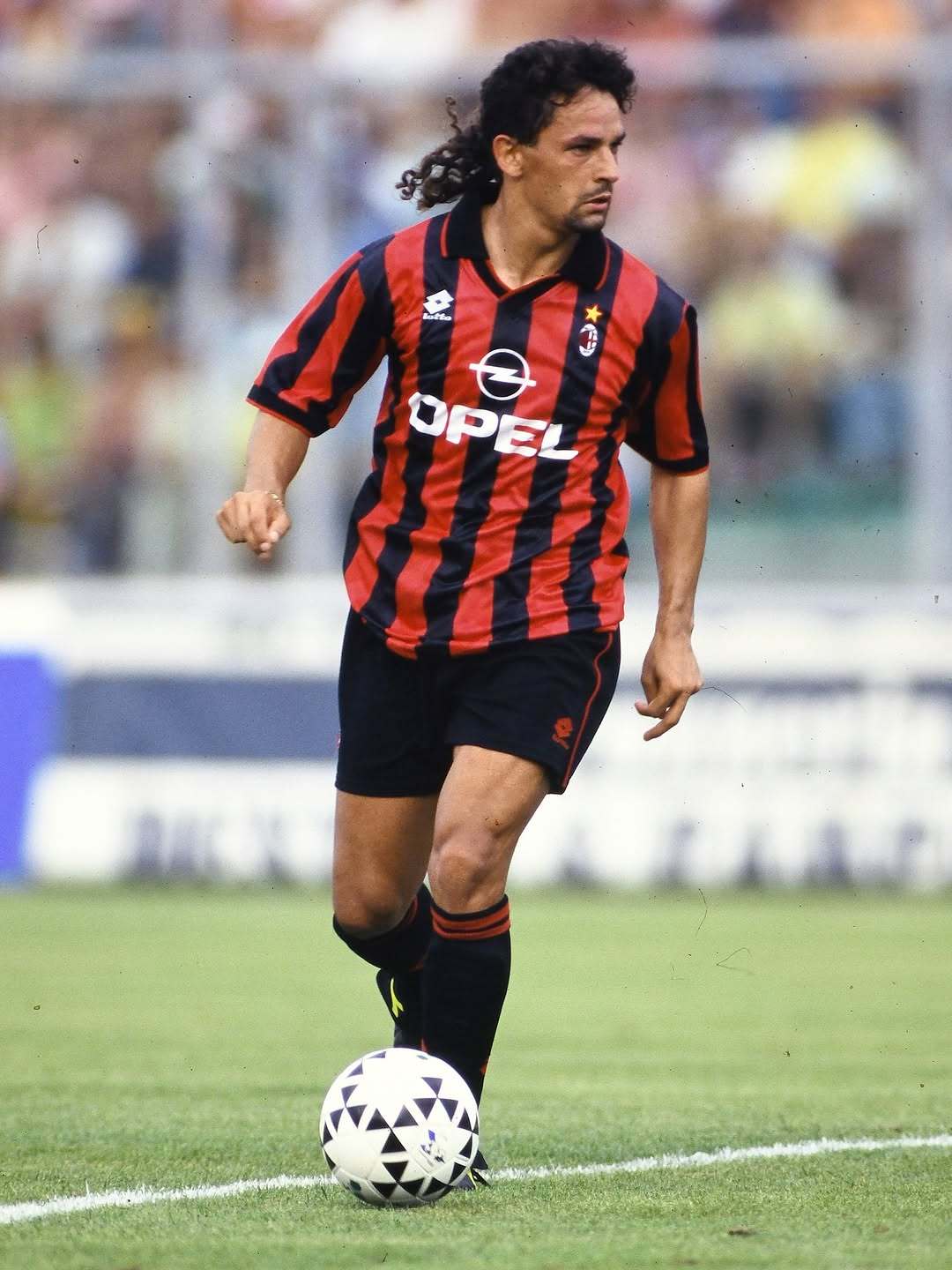 【米兰老照片】 ❤️🖤 罗伯特·巴乔🇮🇹.sempremilan