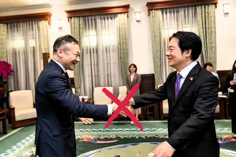 日本议员对赖清德承诺两个“绝不容许”！
日本前法务大臣、众议员铃木馨佑以及参议员