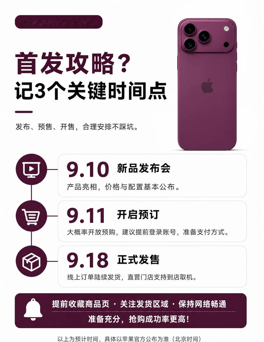 98%成功率！必看首发抢购教程！
作为连续三年都抢到苹果首发的人，这事我有发言权