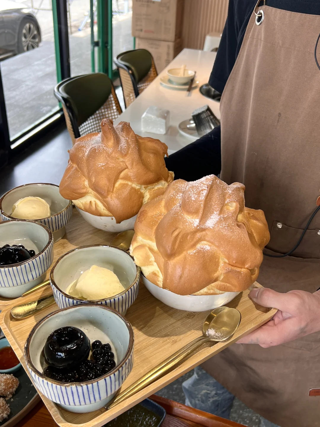 在烟台吃到了人生舒芙蕾啊！！