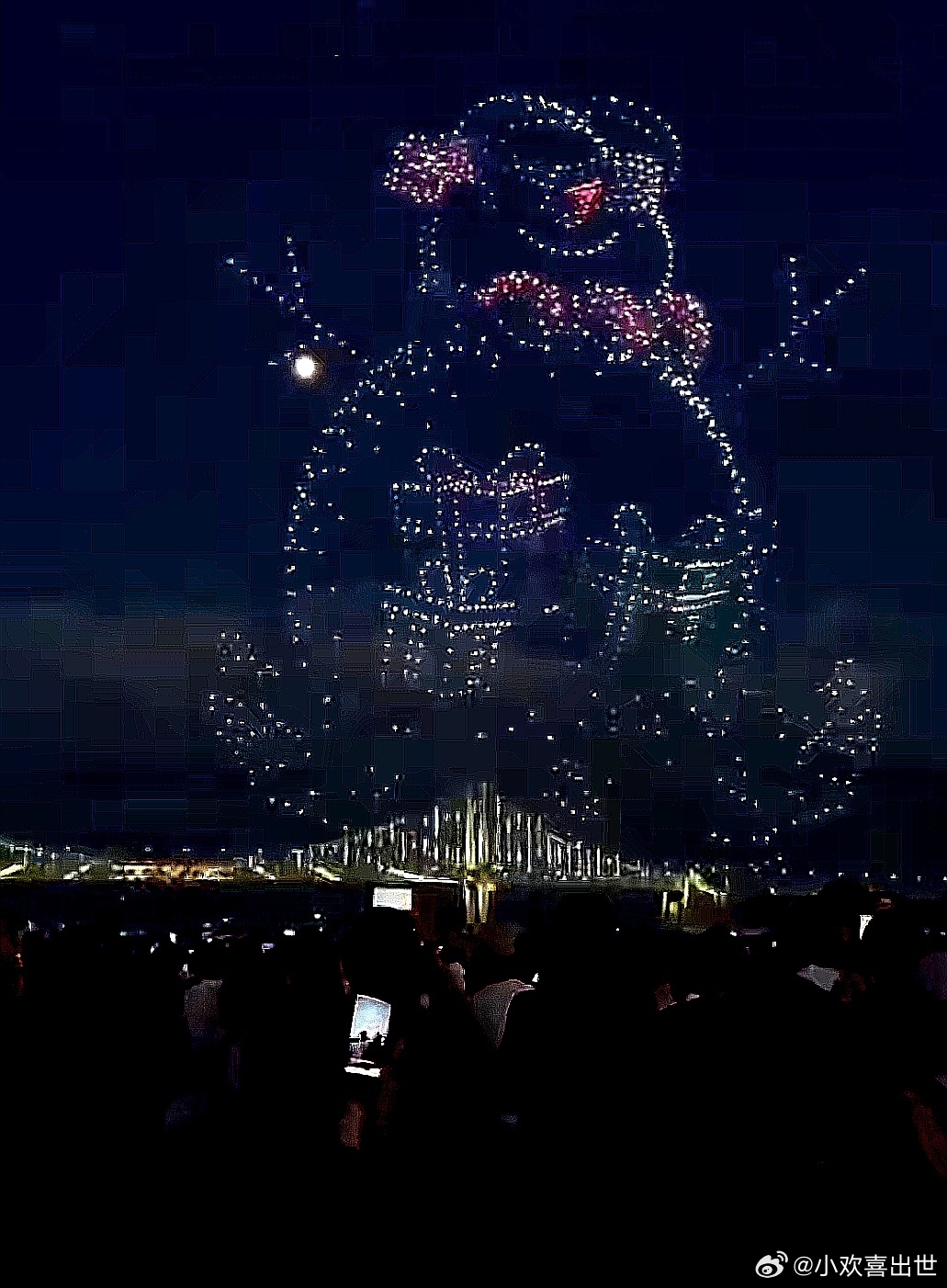 台湾无人机表演 