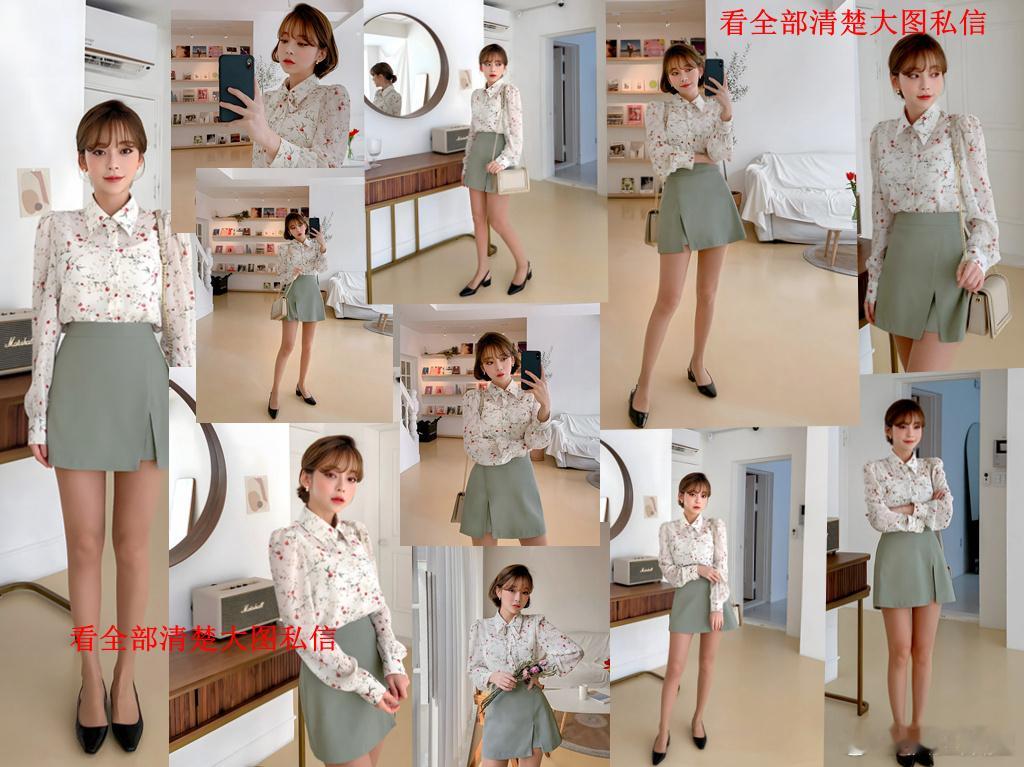 短裙短发肉丝... 