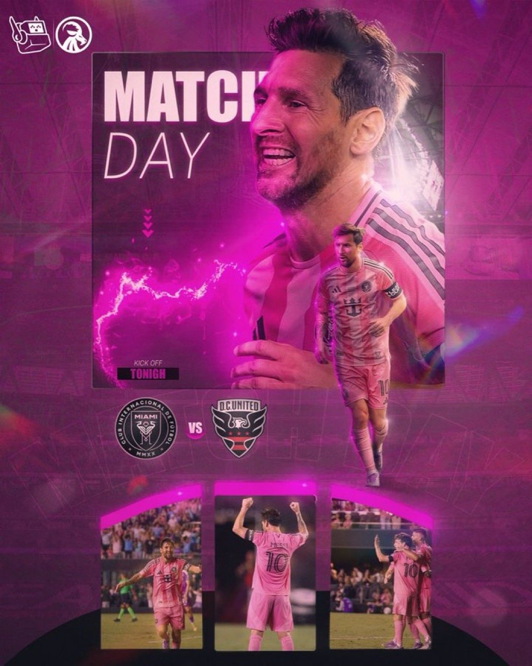 梅西[超话]  【比赛日⚽️】周日早上7:30看梅西咯！目前迈阿密国际还有七轮，