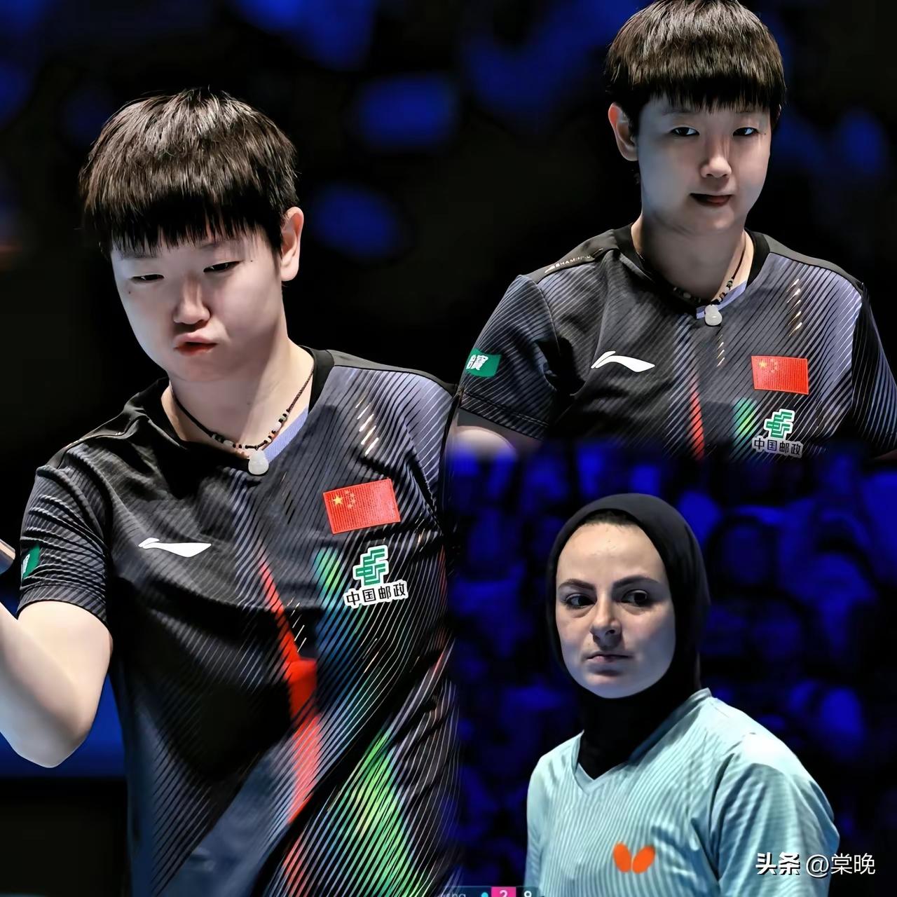 梅谢芙是谁不重要，
重要的是她认准了
莎莎的命门——大角度，
非洲来的对手梅谢芙