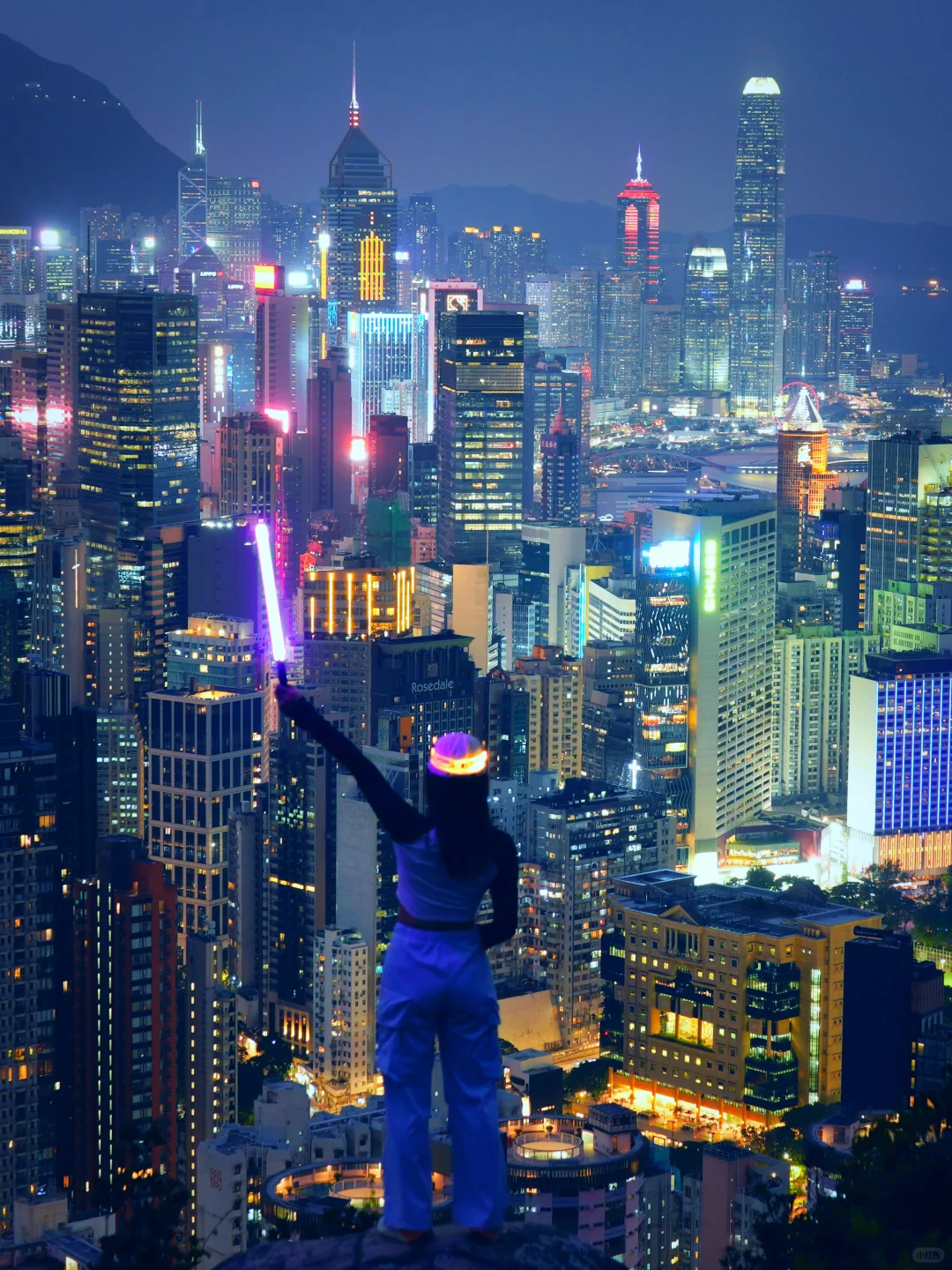 📍香港寶馬山·這𥚃的夜景配得上「震撼」一詞