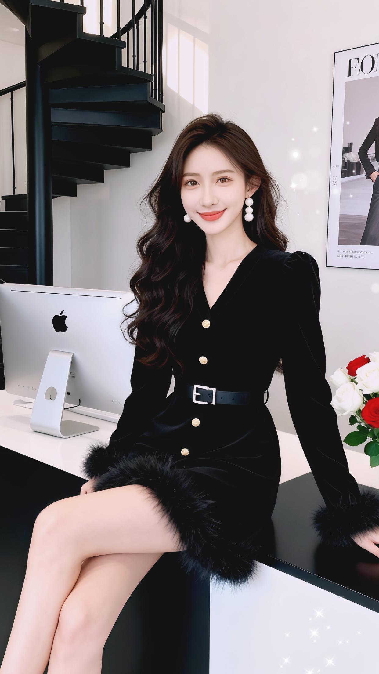 穿搭 优雅气质 高级穿搭 黑色系 法式