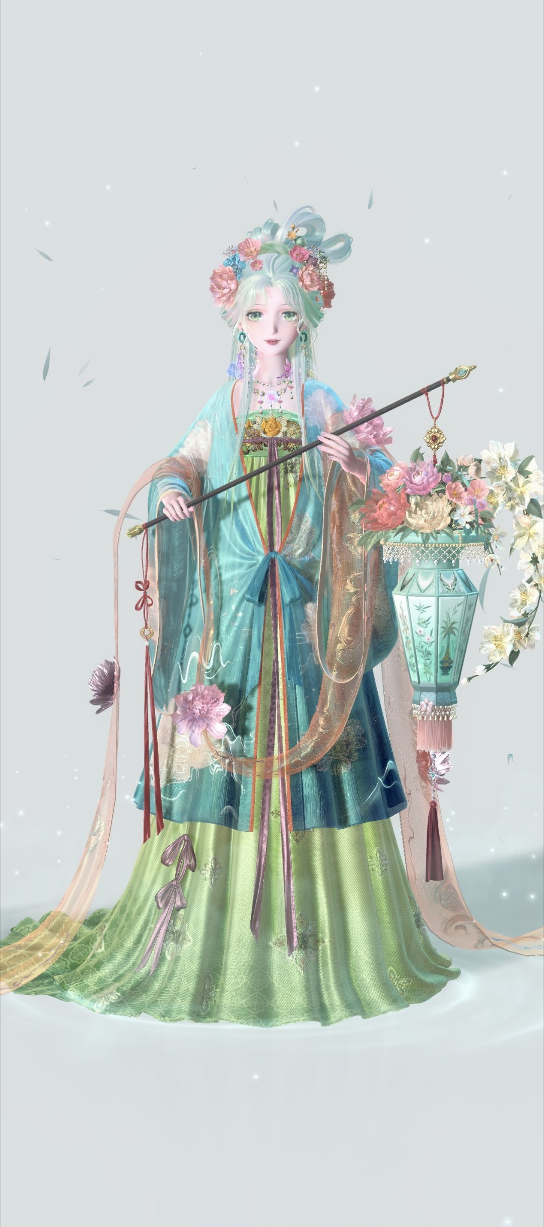 闪耀暖暖[超话]又快到中秋阁了，染一染去年经典的金册画中人。 ​​​