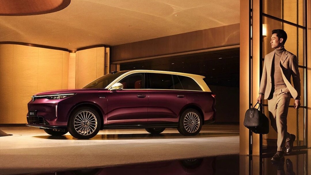 魏牌V9X首批56城201家门店展车到店我与汽车的日常汽车资讯魏牌v9x