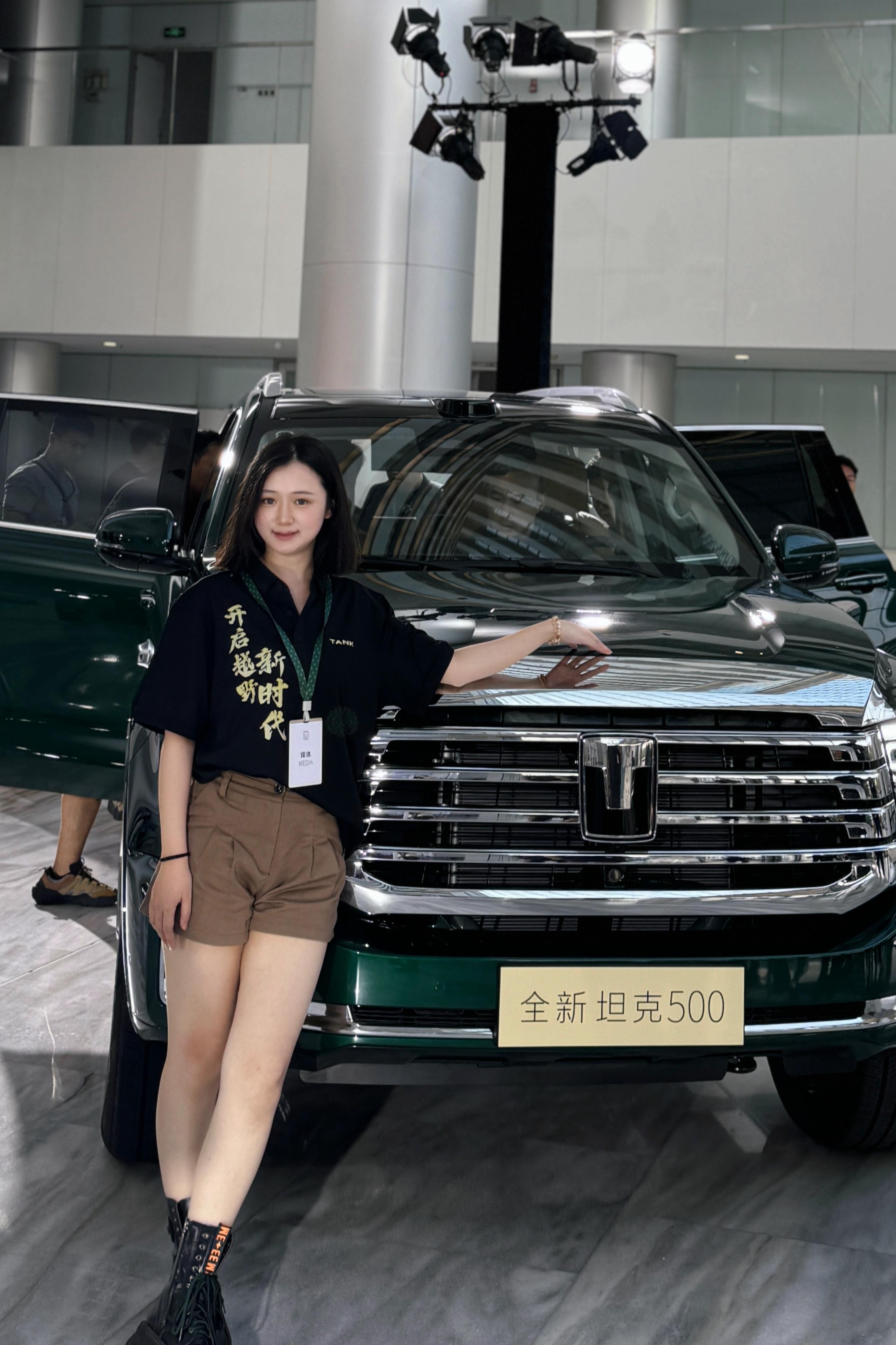 全新坦克500智享版开启预售 感觉这次全新坦克500的发布会风格，也是满满的“铁