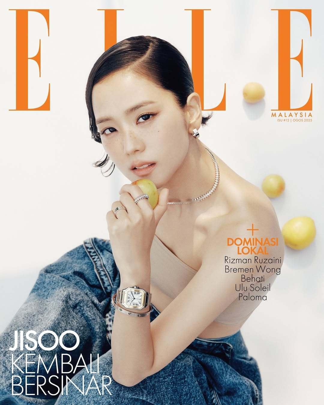 ELLE Malaysia August 2025 ：金智秀 Cartier ?
