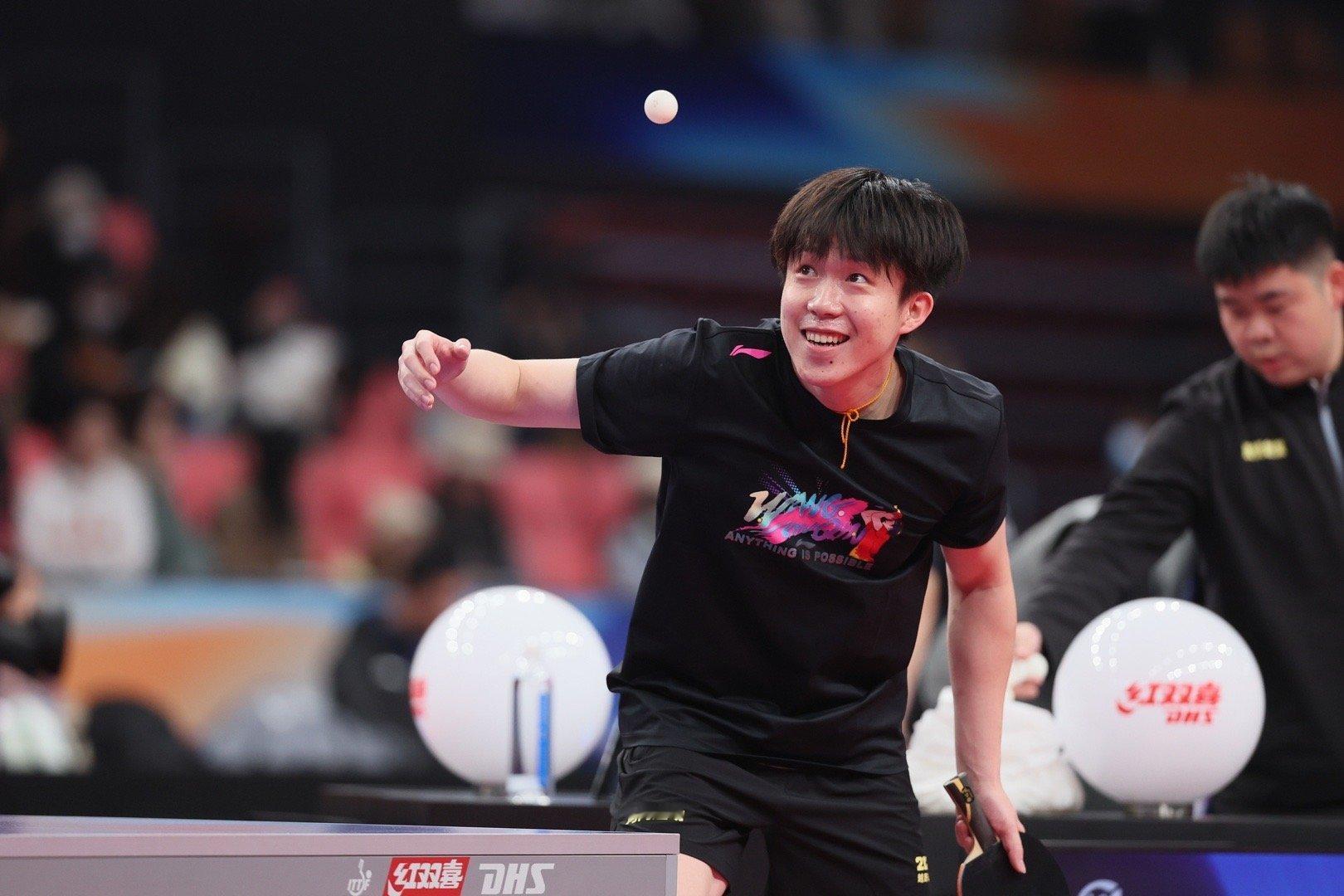 王楚钦说我还没这么老吧 不劳大家费心，此男只是一个正值花季的00年运动员罢了 