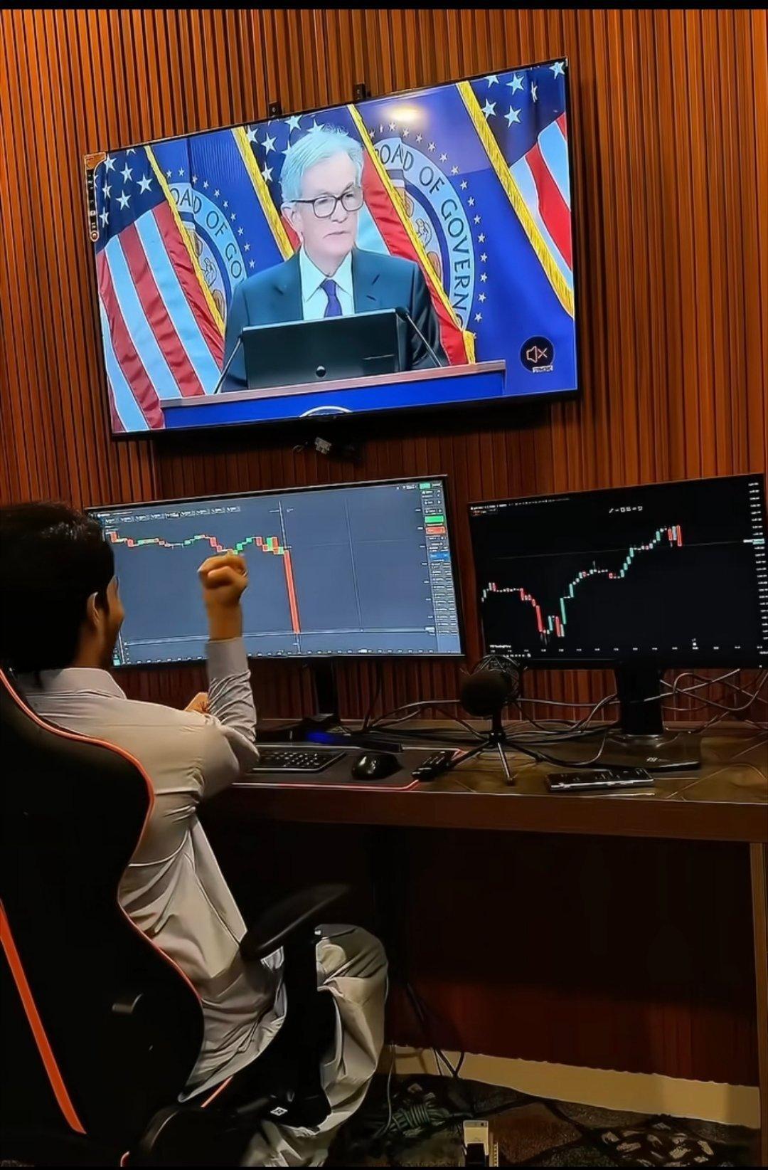 世界上最贵的声音。鲍威尔：Hello everyone 📈Good after