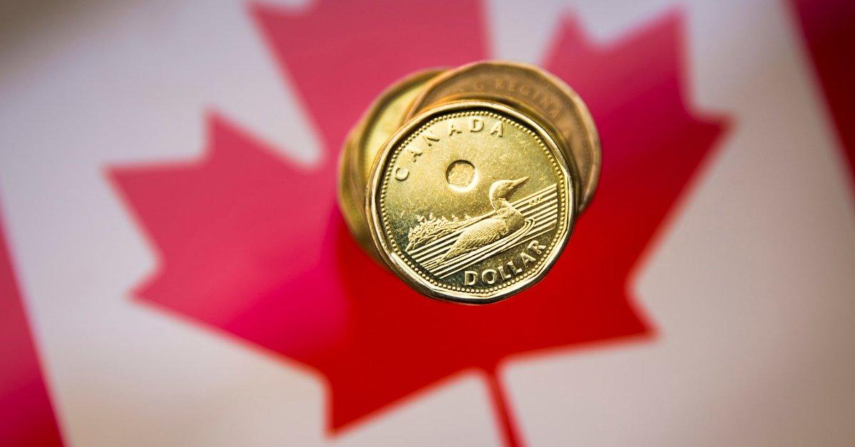 [To learn English]
The Canadian dollar e