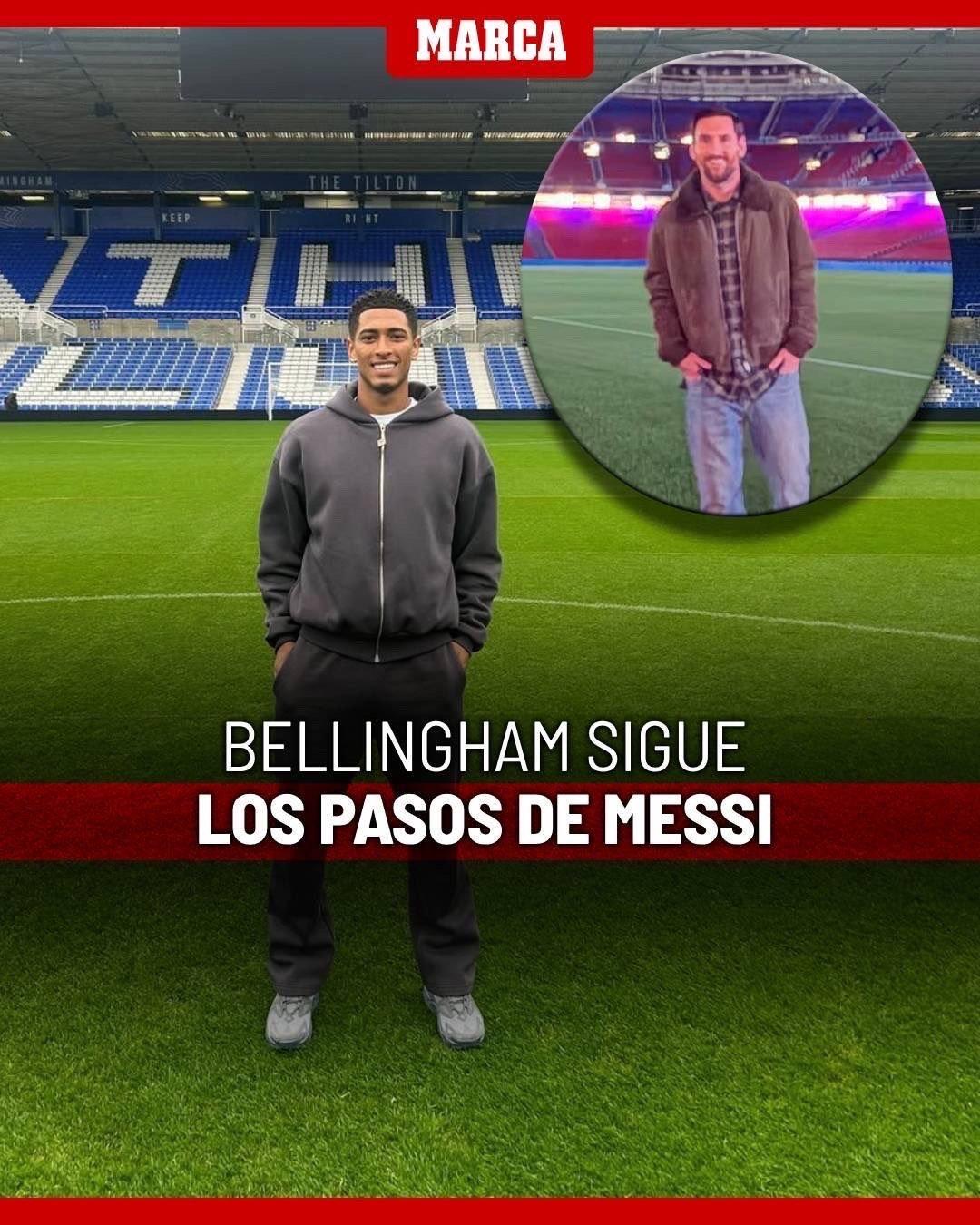 Marca太逗了～😄😆😅🚨Marca：“👀贝林厄姆也以最纯粹的梅西风格