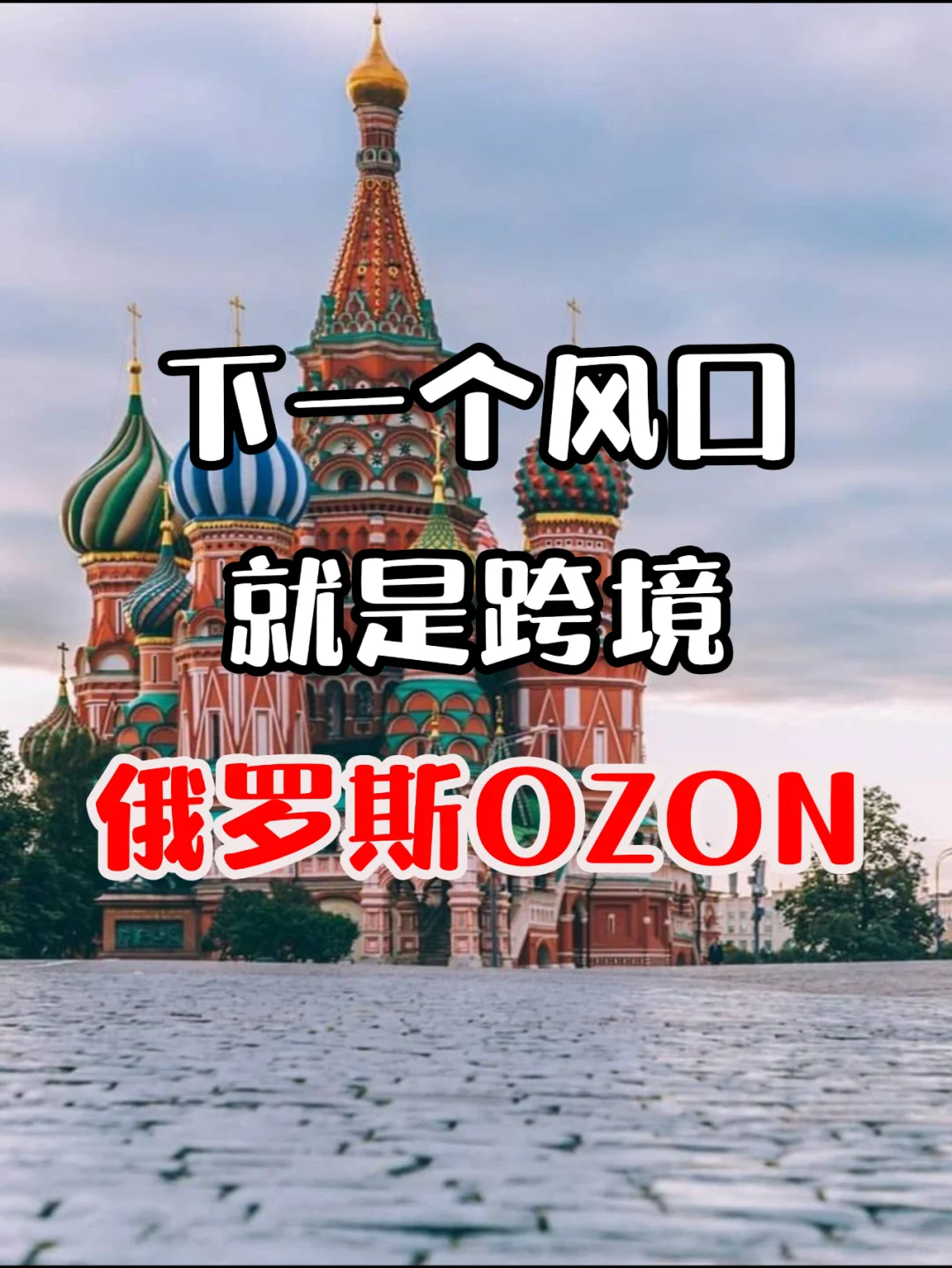 下一个外贸风口：俄罗斯OZON