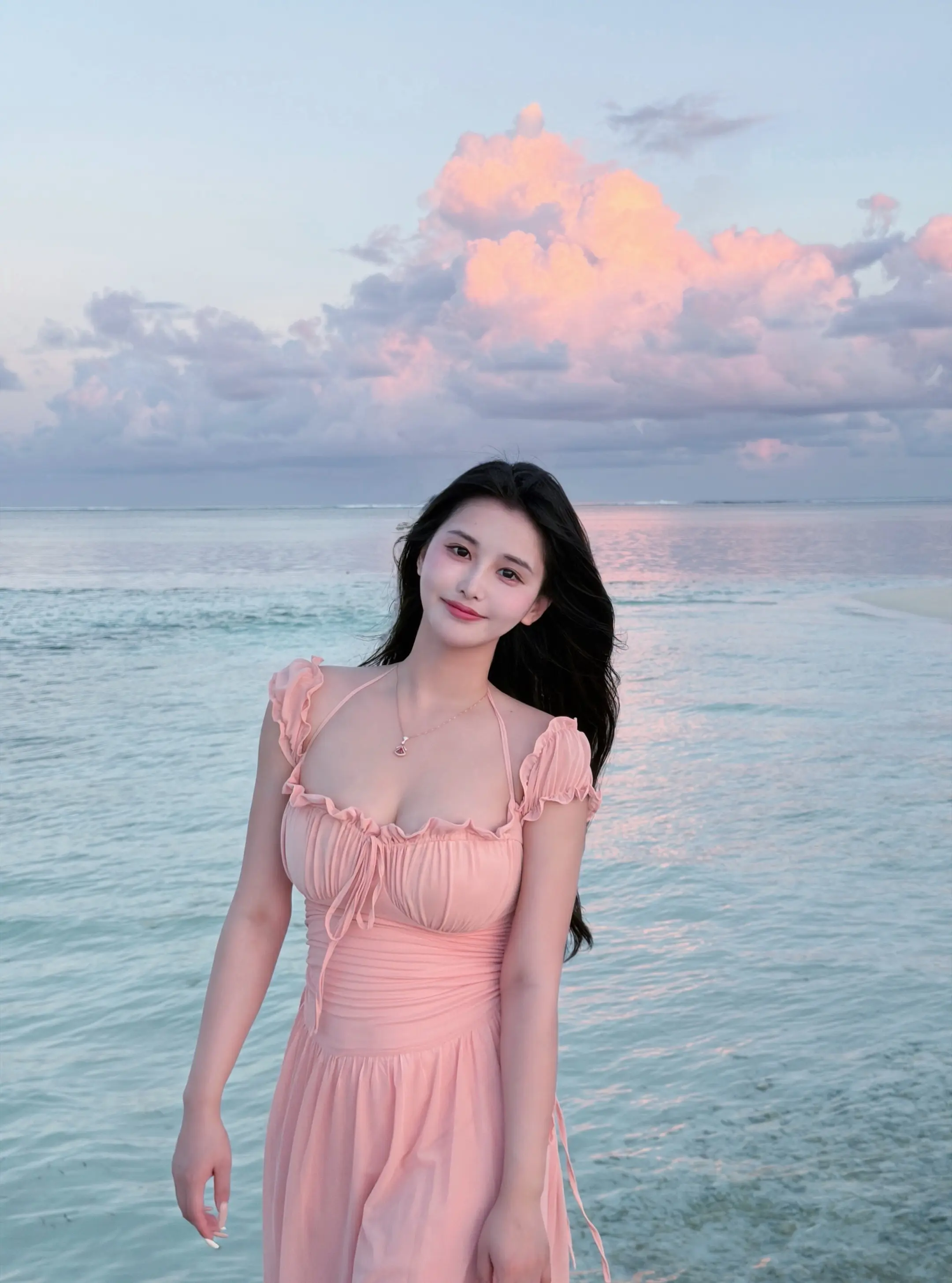 你说爱像云 要自在漂浮才美丽。要一直美好下去