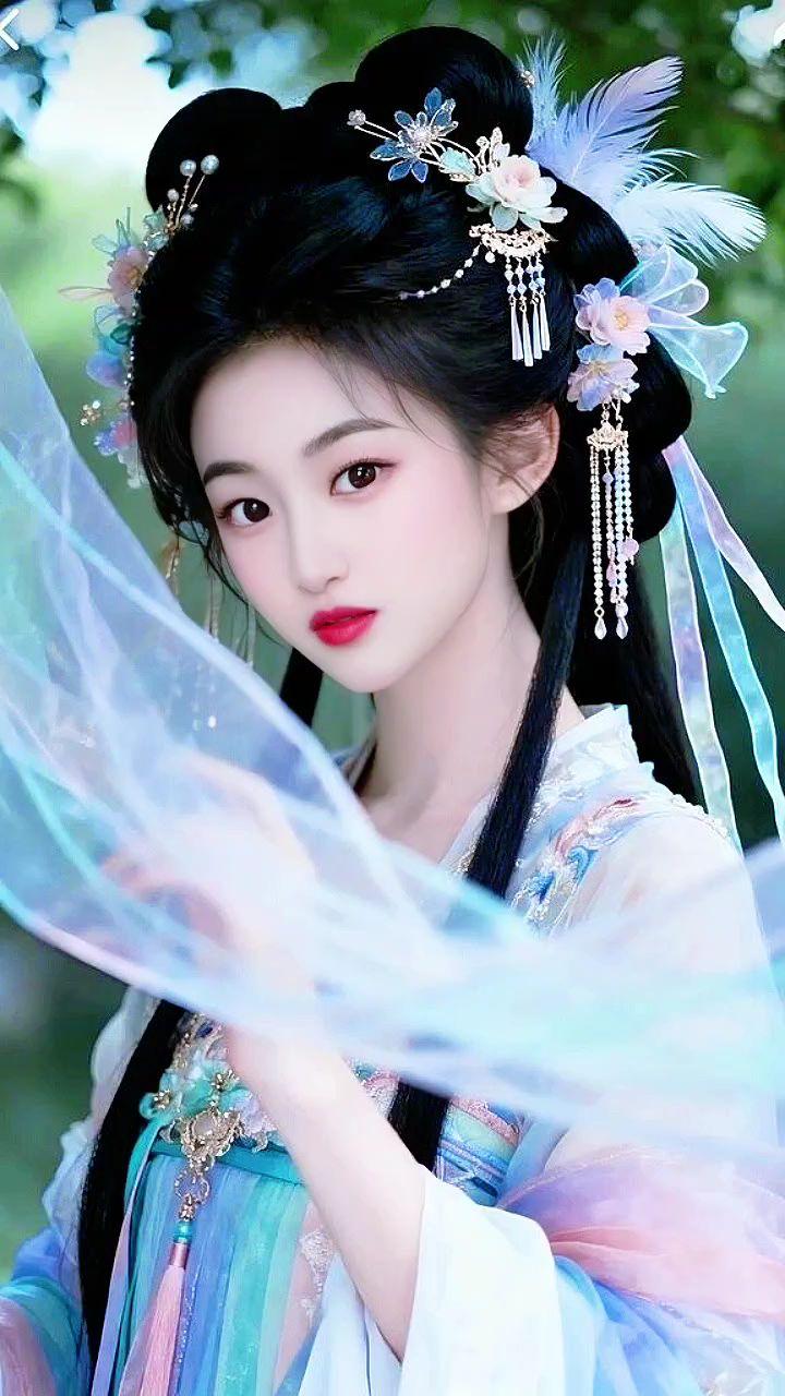 古风妆容有多美 国风古韵 古风美人 汉服小姐姐 汉服之美在华夏