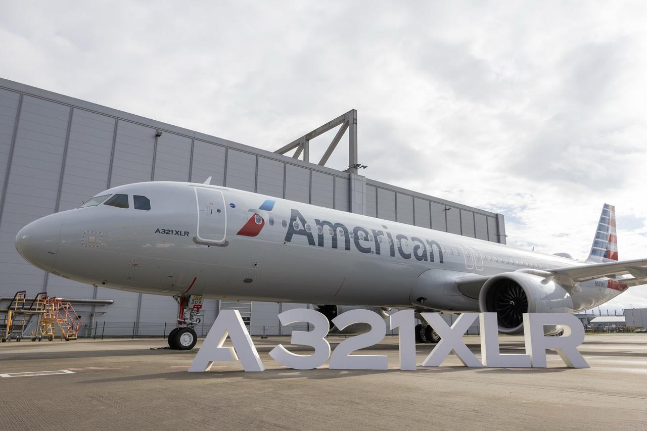 空客杀入美国波音大本营！
美国航空接收了首架空客A321XLR飞机，成为美国首家