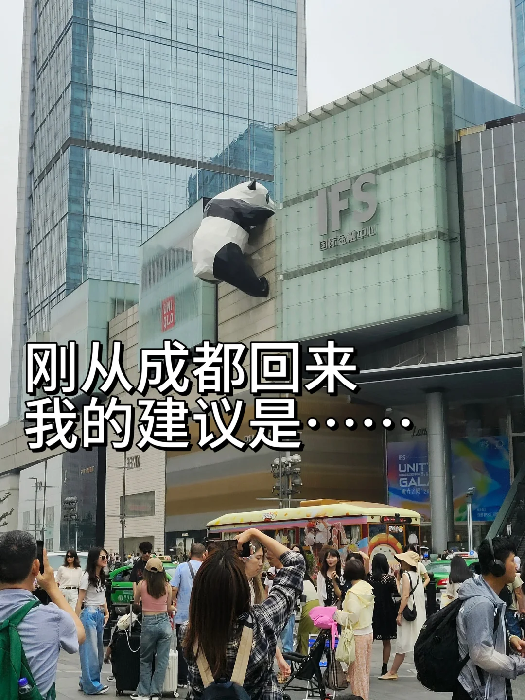 关于我刚从成都回来后 想说的一些大实话加