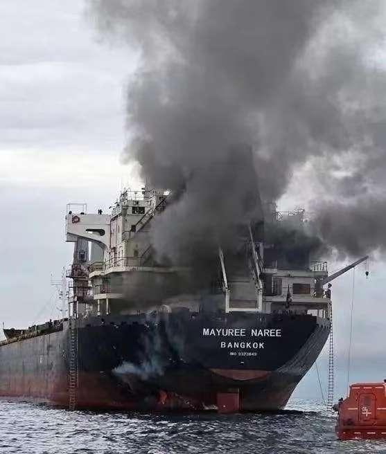 泰国无视警告，强闯霍尔木兹海峡，损失惨重。

当地时间3月11日，悬挂泰国国旗的