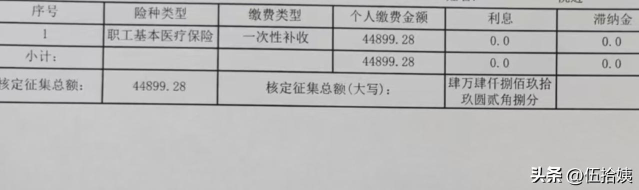 朋友上周回来办理退休，他是灵活就业人员，缴纳的是居民医保，退休后可以一次性补交费