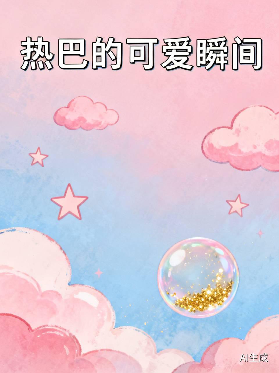热巴当然有时候很可爱！她在综艺节目里的表现就超萌。比如在《奔跑吧》里，做游戏时那