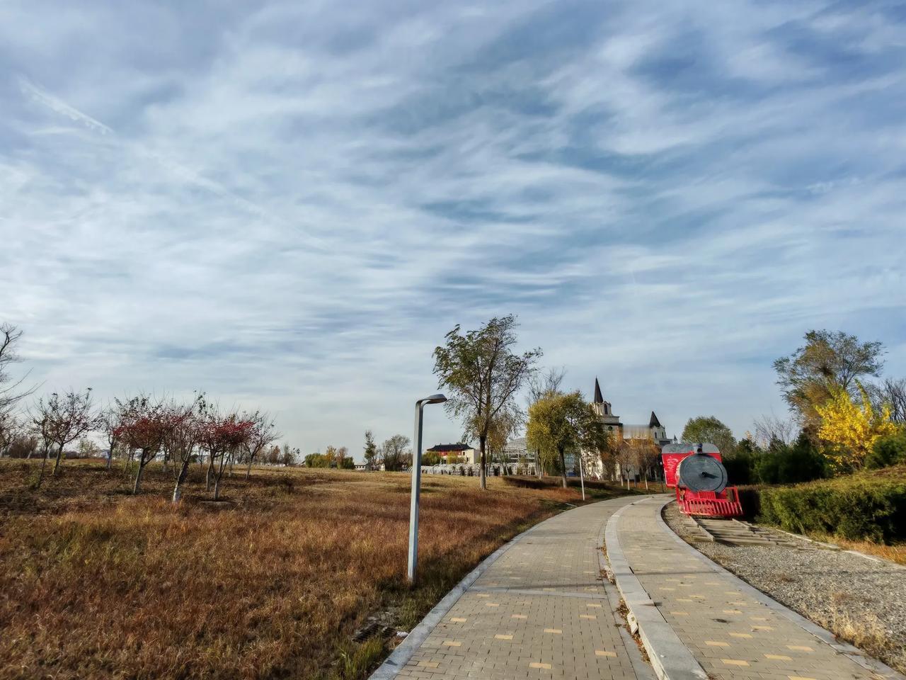 看县城小公园的大风景

你普通的不能再普通
秋末时节
显得更加荒凉
当阳光照向你