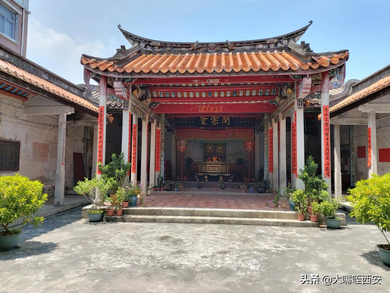 潮汕地区的一个祠堂，当地对传统文化的传承保护值得中原地区学习