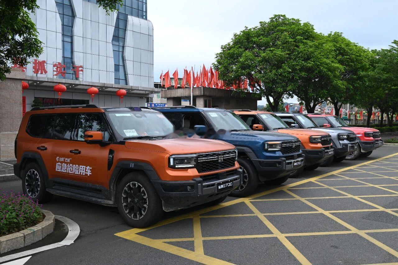 “福州造”奇瑞汽车硬核抢险车队集结完毕，随时奔赴台风一线 