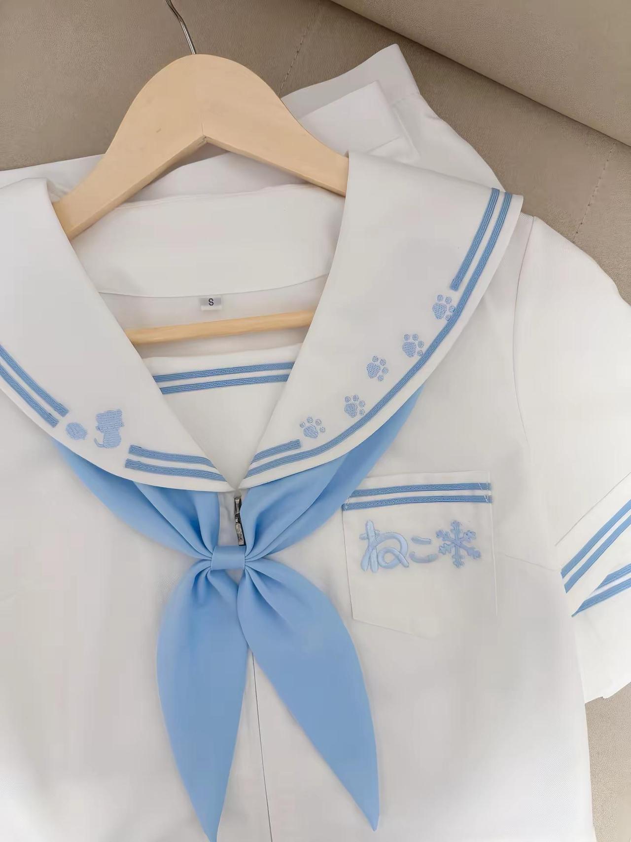 今天12点开售。水手服 小猫水手服