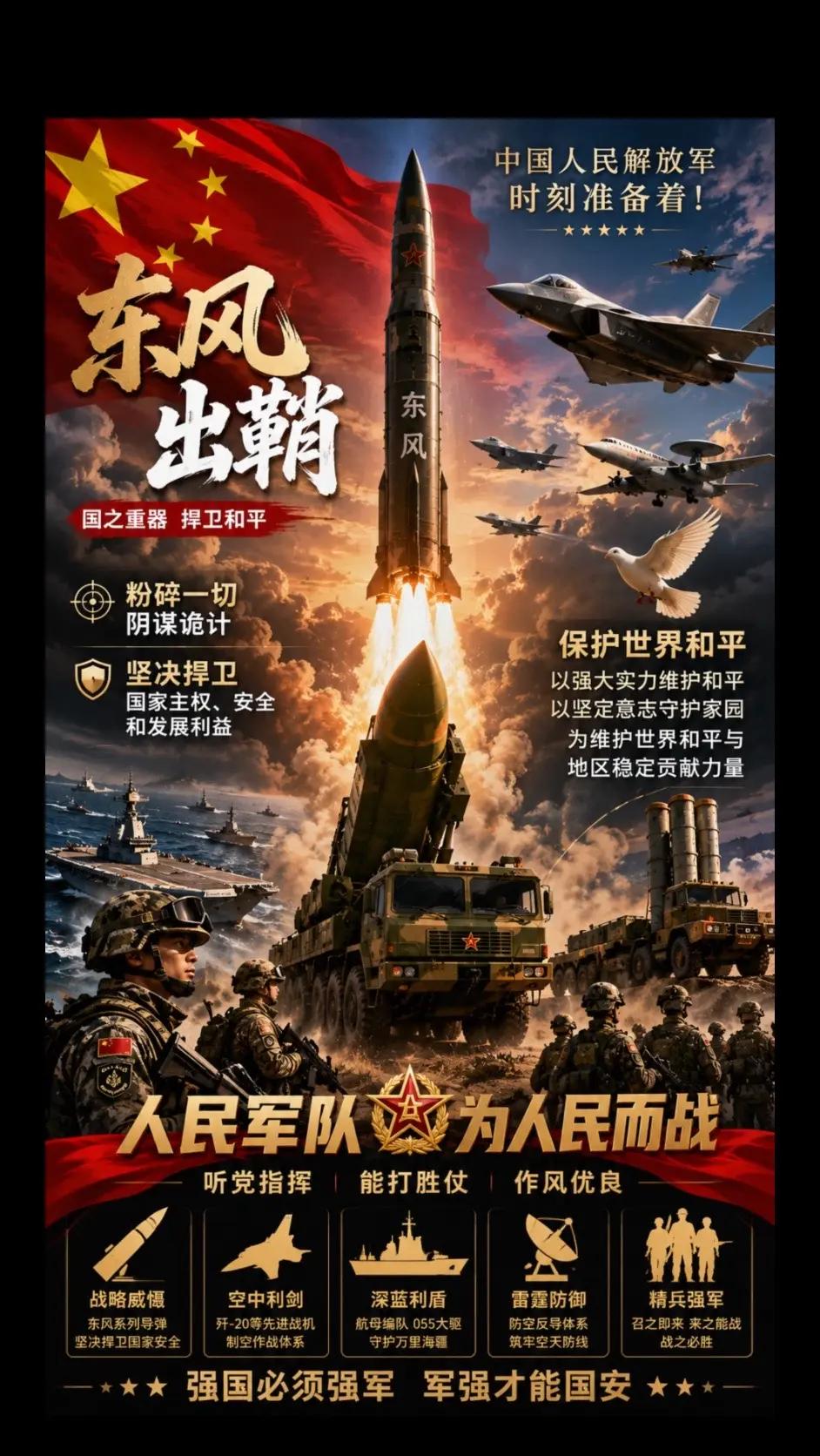 中国火箭军 东风快递使命 东风快递美日联合军事演习