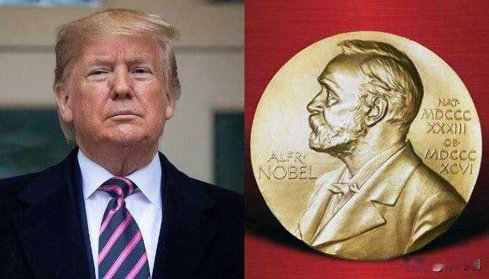 挪威诺贝尔委员会官方说法：

“特朗普将不会获得授予玛丽亚·科琳娜·马查多的诺贝