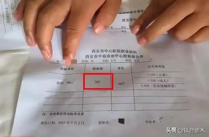天水某幼儿园多名儿童血铅超标，校园食品安全岂能总靠群众举报！
      据人民