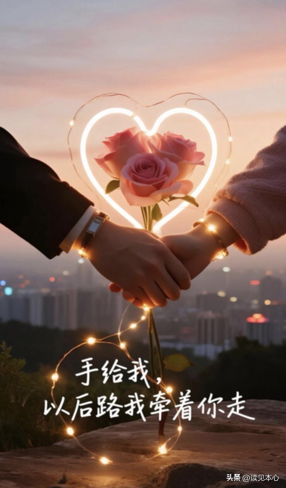 很喜欢董卿的这段话：
​"我们睡过同一张床，喝过同一杯水，吃过同一碗饭，牵过彼此