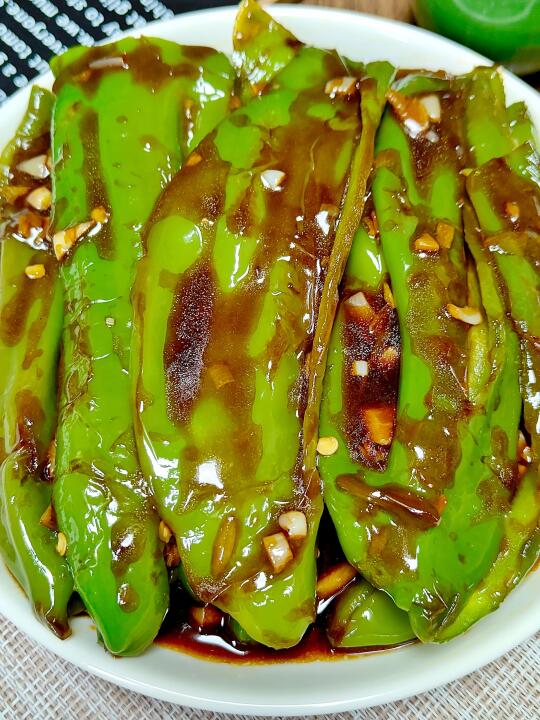 巨好吃的虎皮青椒，酸辣爽口巨下饭‼️