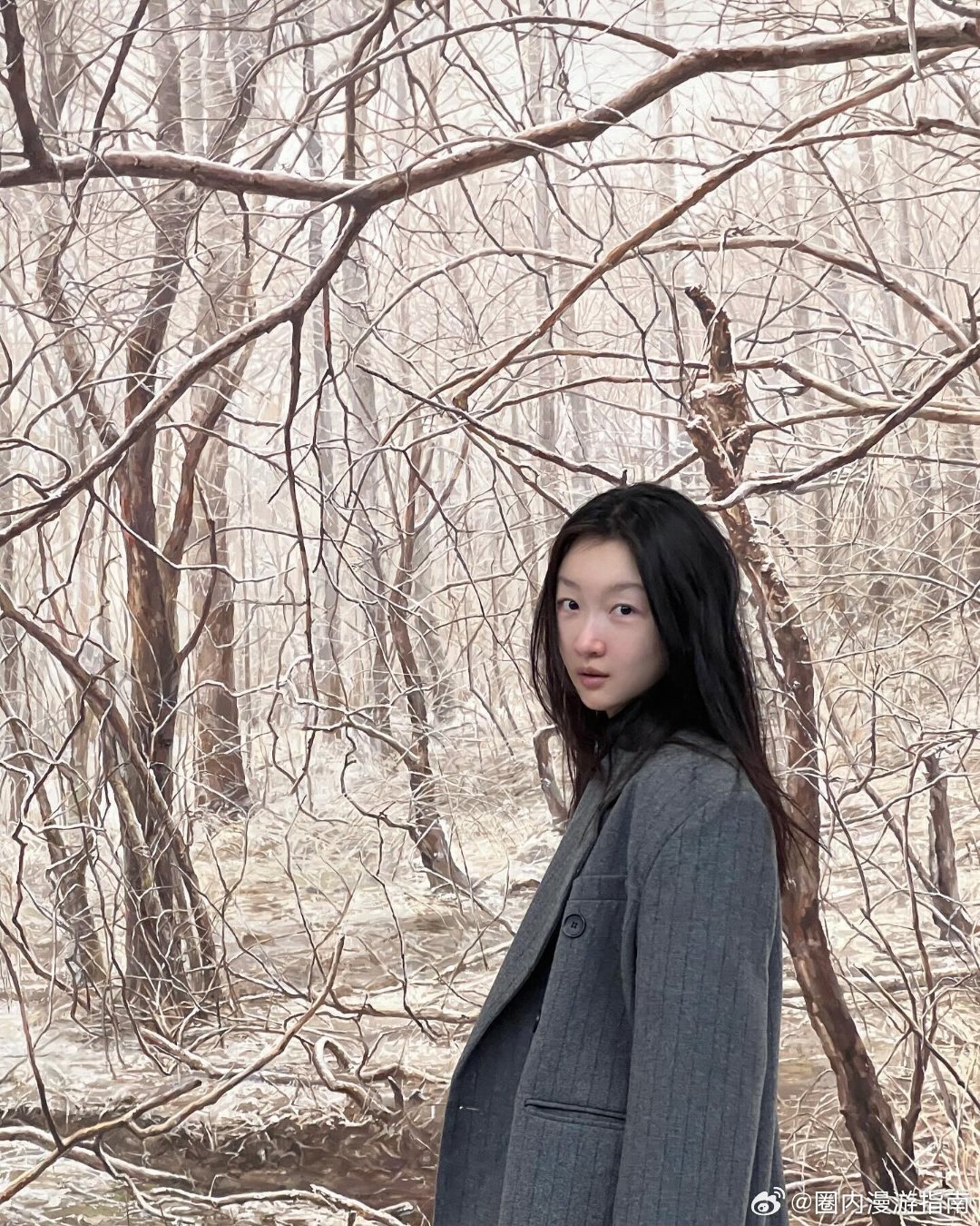 周冬雨素颜录节目这居然是素颜的周冬雨有没有人和我一样觉得周冬雨不化妆反而更显灵气