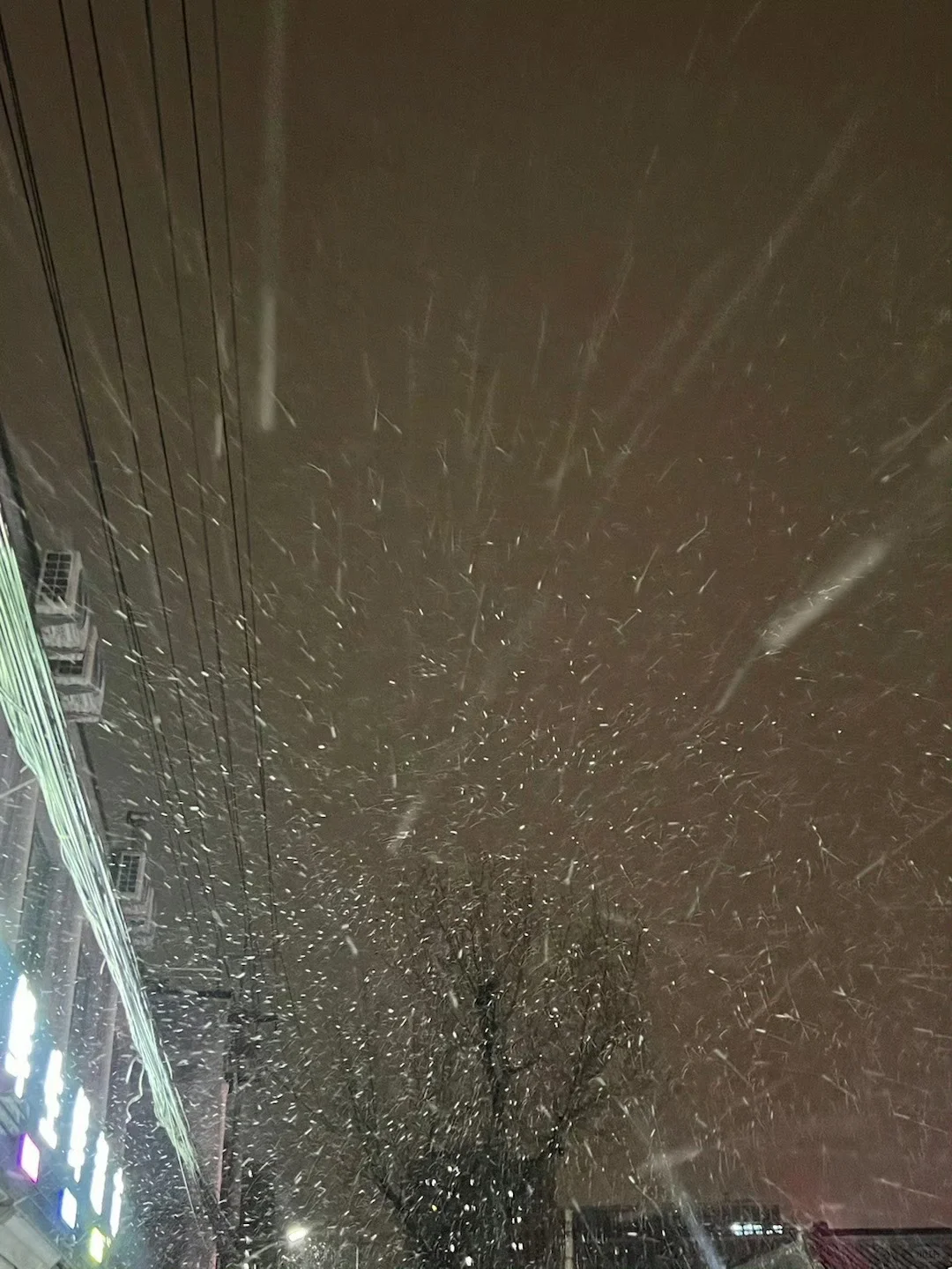 北京下雪了！