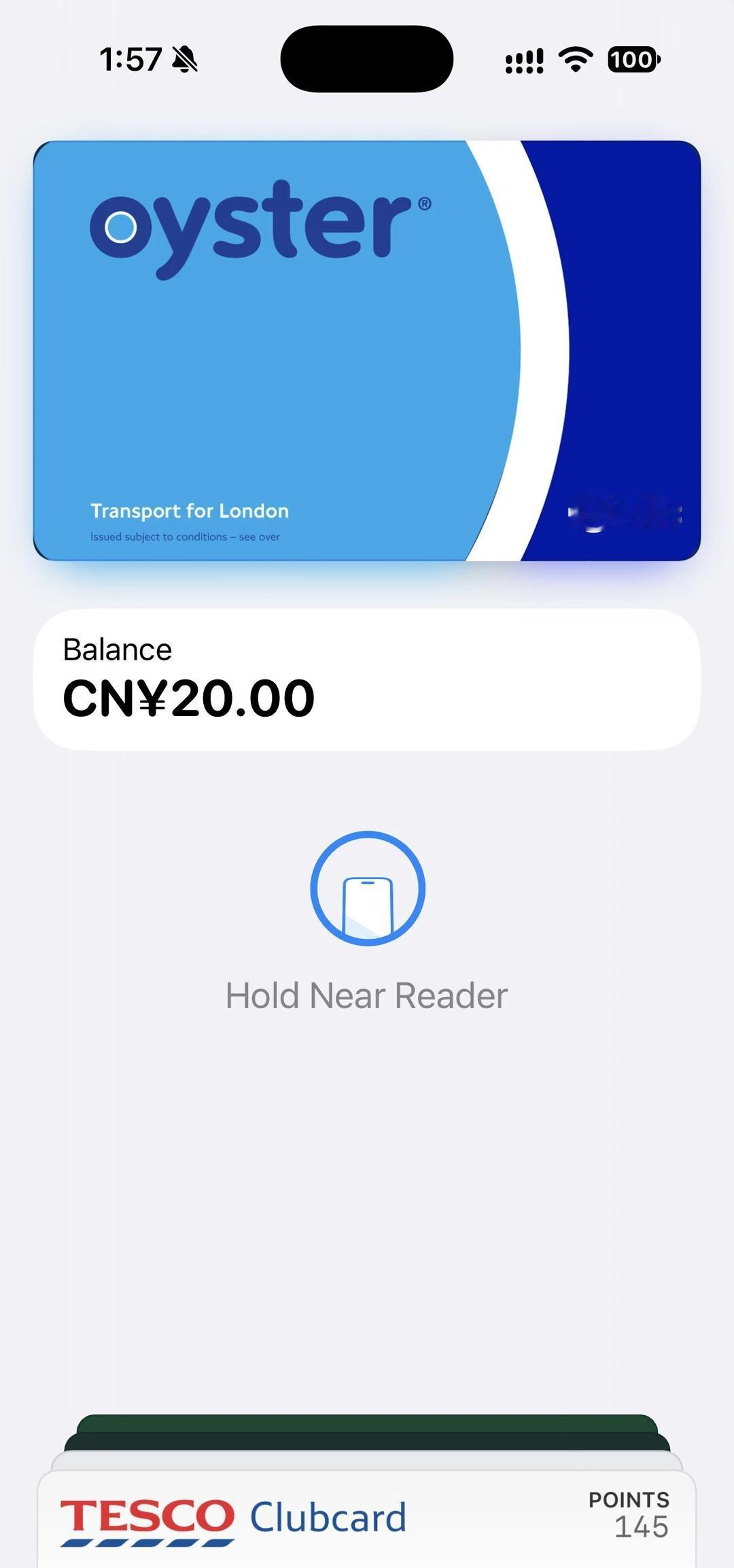 假装applewallet成功添加Oystercard
实则是Aircard成功
