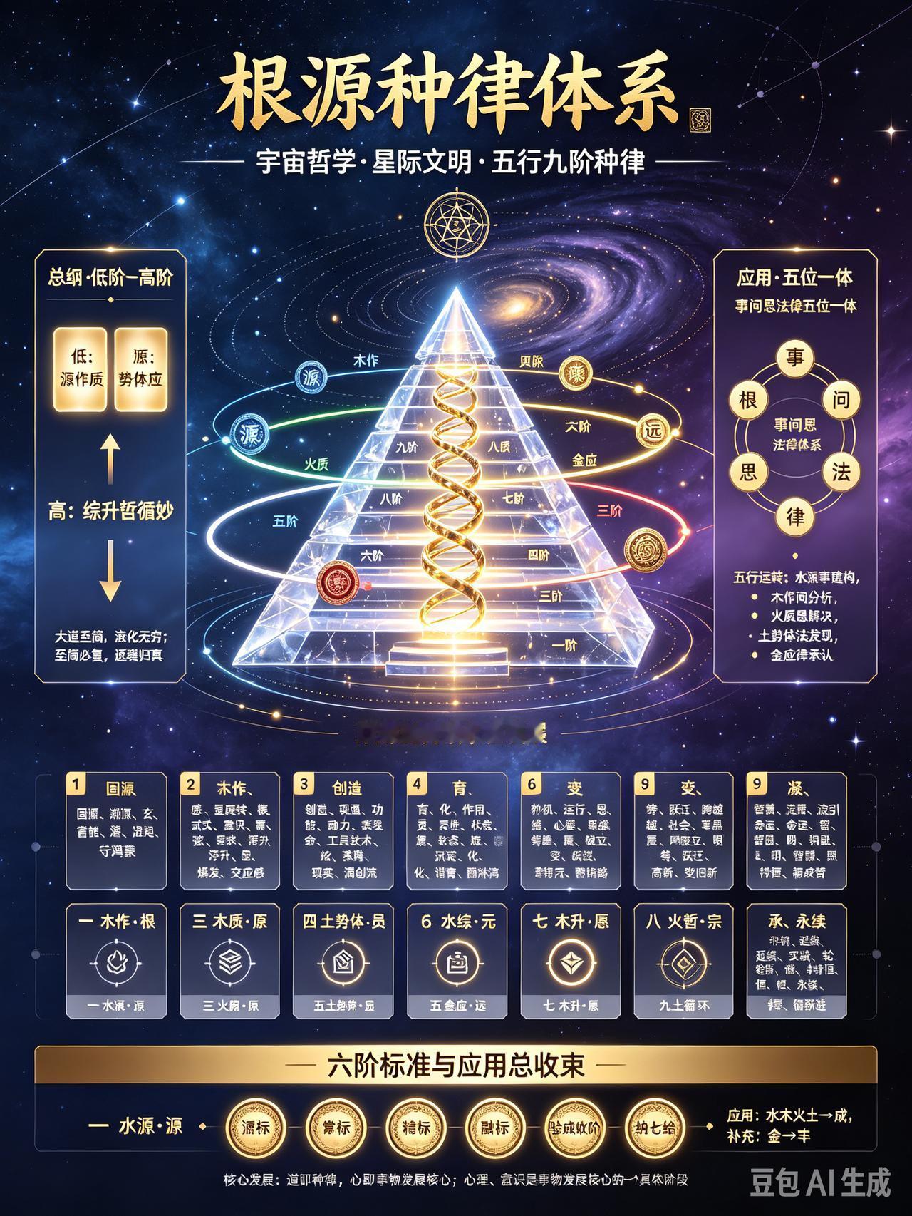 生存发展：运用五行九阶种律体系推演。先看“木”阶扎根：读书是把外界认知像种子一样