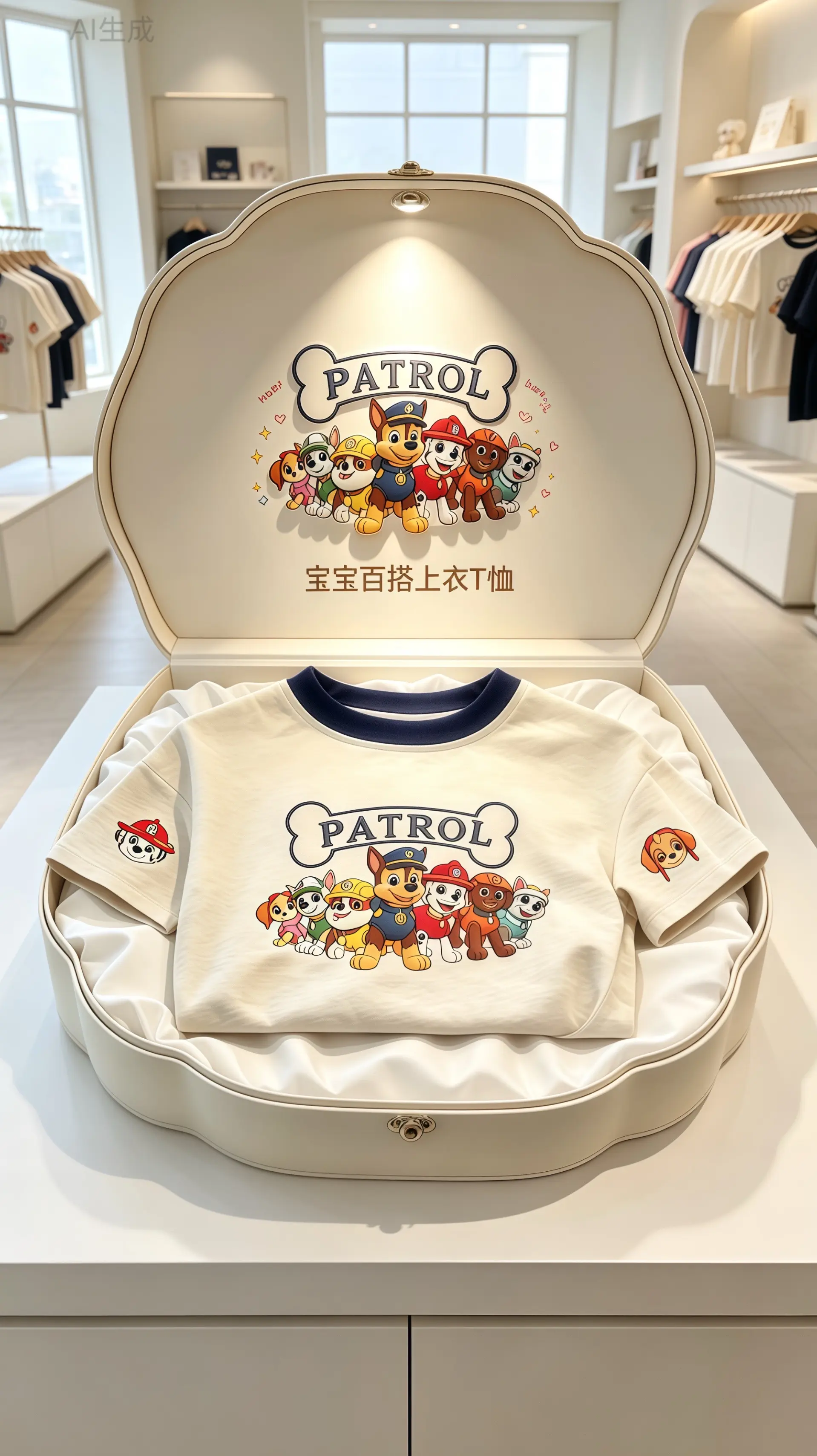 潮娃穿搭 男童穿搭 汪汪队短袖 短袖恤 高品质童装