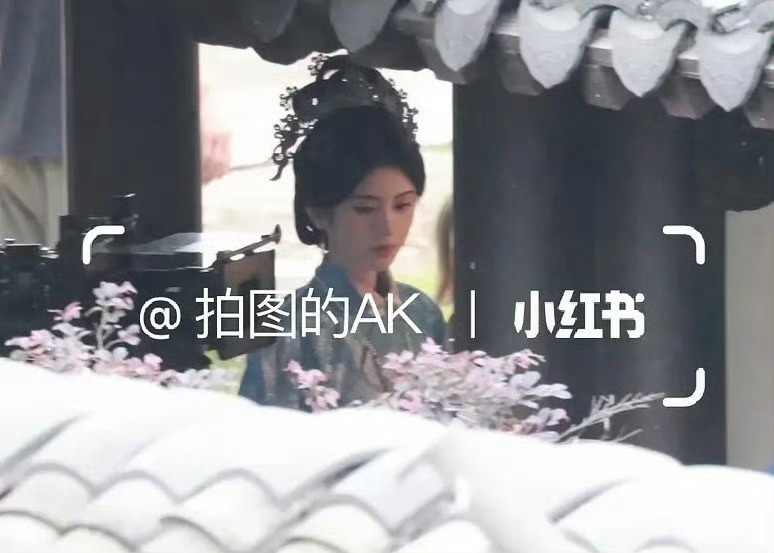 鞠婧祎祥云发饰后宫娘娘！ 
