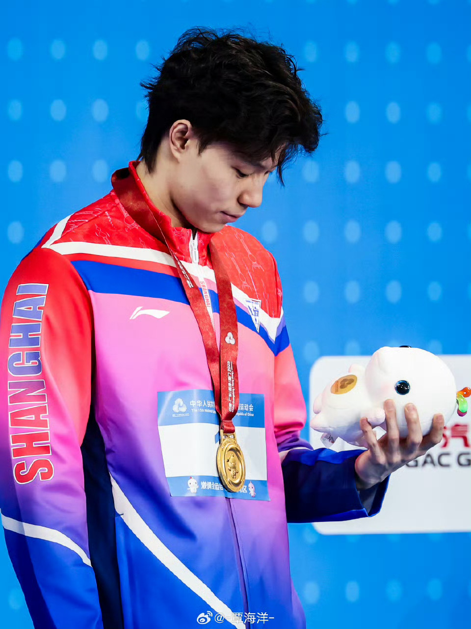   全运会收官发文：收官第三次全运会之旅！非常愉快精彩的体验！更见证了中国游泳新