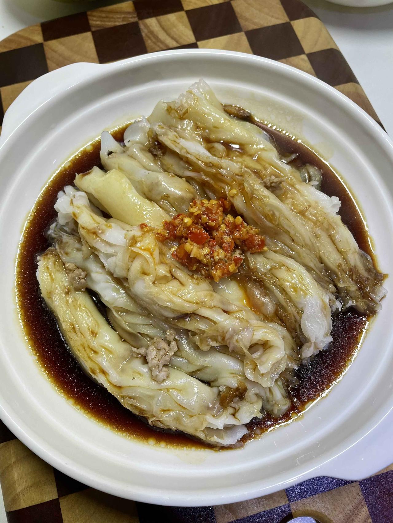 在家自制肠粉就是这么简单！厨房小白也会做的简单早餐！粤好吃肠粉 软滑肠粉 肠粉秘