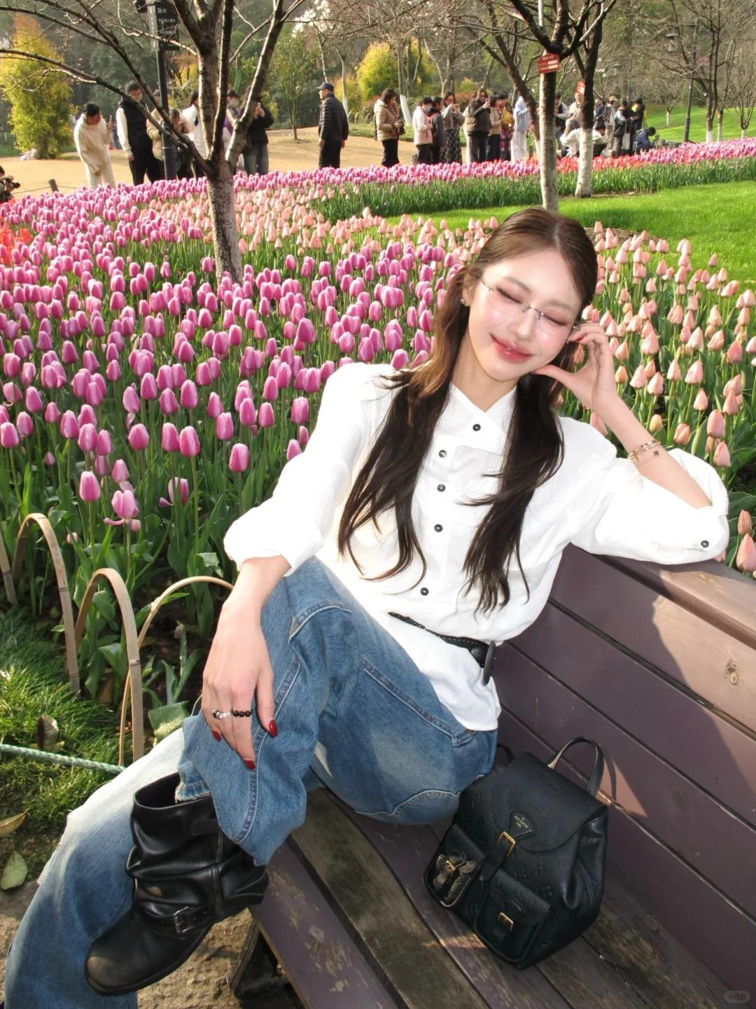 尽管可能要早起、要避开人流，但这份春日限定的美好，真的值得所有奔赴～ 清晨的太子