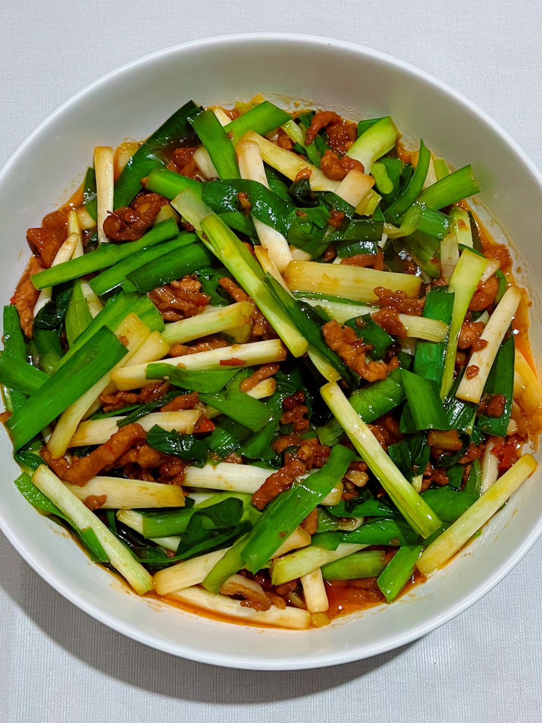 今天吃什么？韭菜炒肉丝🤤又是一道下饭菜
