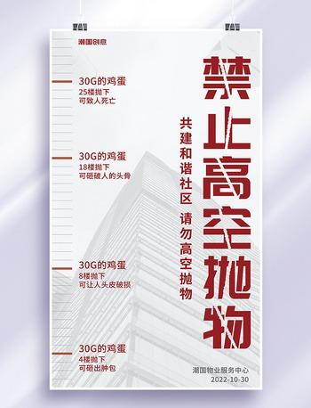 高空抛物、乱扔东西，轻则赔钱，重则坐牢
随手一扔，可能毁掉两个家庭！高空抛物早已