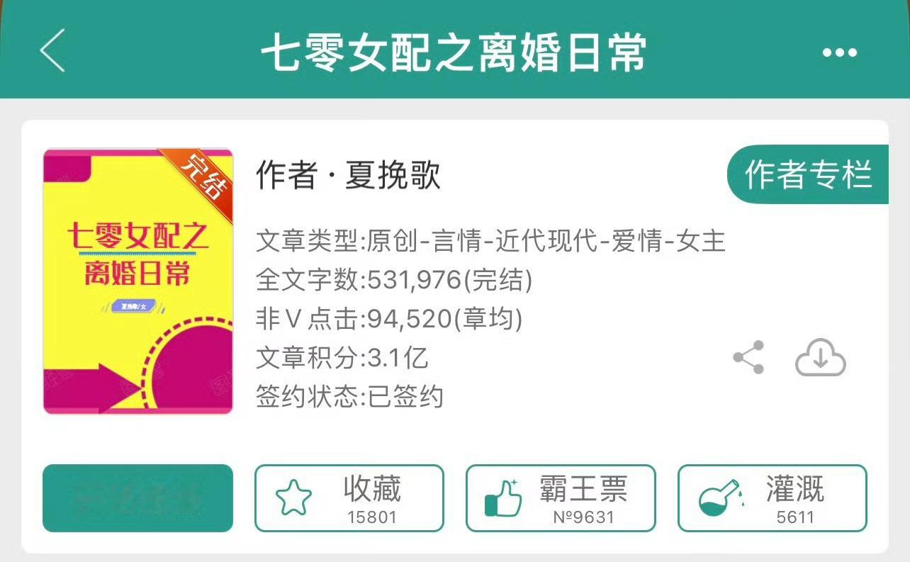 小说推荐：《七零女配之离婚日常》 作者:夏挽歌简评：娇美万人迷vs忠犬兵哥哥，穿