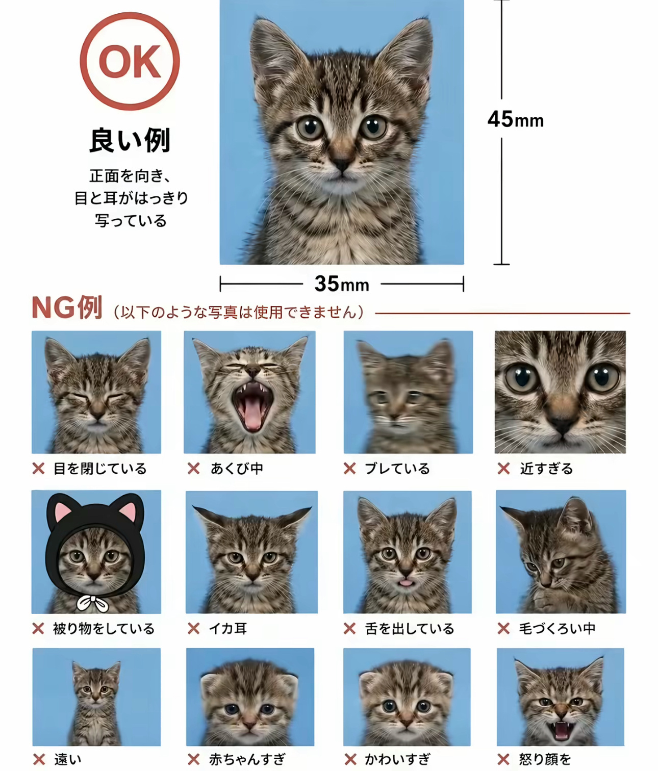 如何拍摄正确的小猫证件照₍^ ˶⦁༝⦁˶ ^₎◞ ̑̑ 