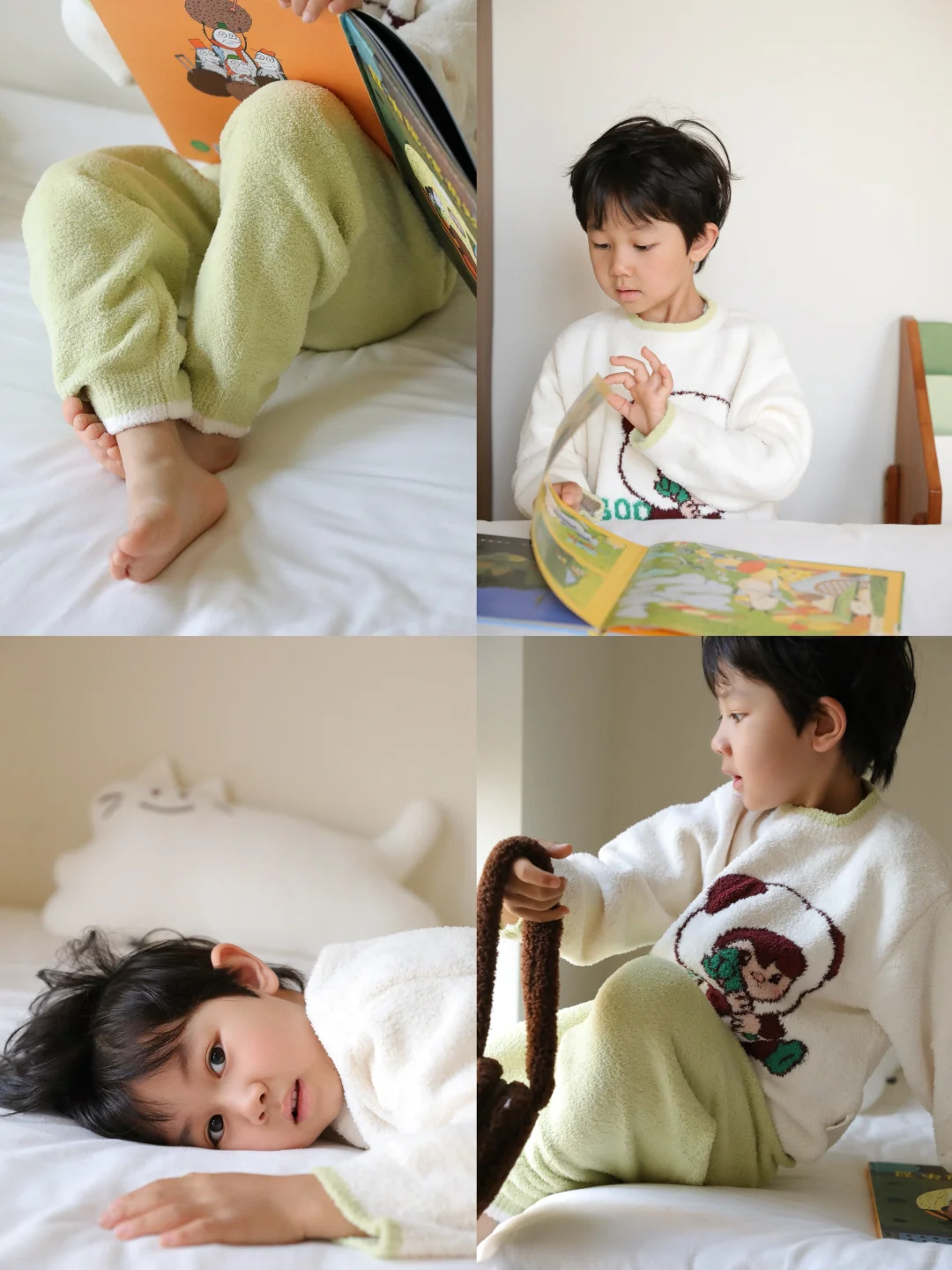 降温了🍂假期宅家的温暖儿童家居服