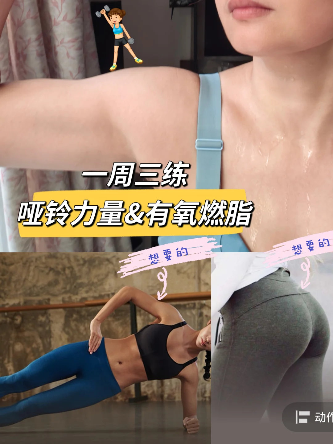 一周三练｜坚持运动身体会发光｜D26-28